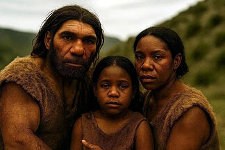 Genetic evidence indicates interbreeding between Neanderthals and Modern humans often involved human females