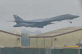US Air Force removes all bombers from British air base targeted by a suspected terror attack
