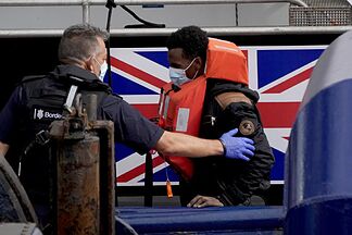 Four immigrants dead off the French coast in the English Channel