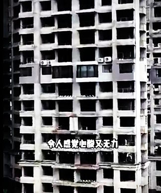 The only light in a ghost building: the Chinese living among the ruins of the real estate crisis