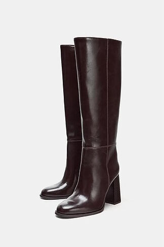 Neither black nor beige: the boots of autumn 2025 are this color and these 5 pairs from Zara are the best proof