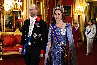 Kate Middleton: the stunning tiara with 2,600 diamonds debuted by the princess everyone is talking about