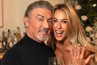This is Sylvester Stallone's eldest daughter who has announced her engagement to Michael Sheehan
