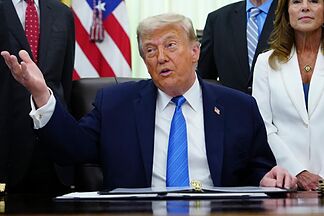 Trump says U.S. will hit Iran "very hard tonight"