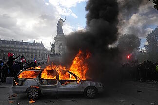 Russian networks jump on the bandwagon of disturbances in Europe and increase the sense of chaos