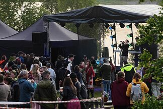 A rap festival near the Arctic Ocean delights crowds under the midnight sun