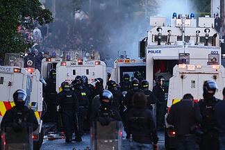 "This had been simmering for a long time": Belfast experiences a wave of anti-immigration violence not seen since the time of the IRA