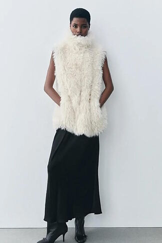 7 fur vests from Zara and El Corte Ingls to keep you warm and stylish if you are over 40