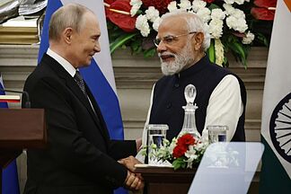 Putin and Modi held talks and announce expansion of Russia-India trade ties amid U.S. pressure