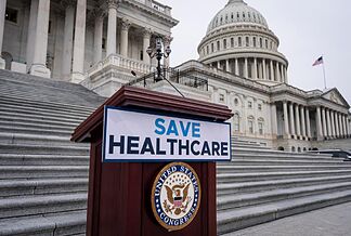 Health care subsidies still divide Congress as government shutdown nearer to an end