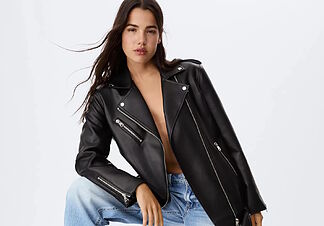 The 8 leather jackets from Zara and Stradivarius you'll want before they sell out: style, personality, and a unique touch