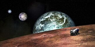 A world of lava and another potentially habitable