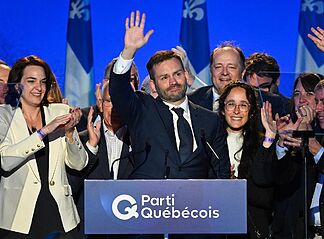 Quebec separatists vowing independence vote win an election but fall short of majority