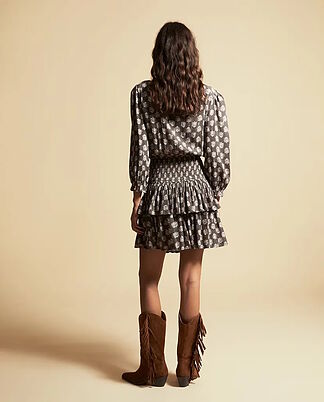 One of Sfera's elegant boho dresses that can be worn with espadrilles this spring