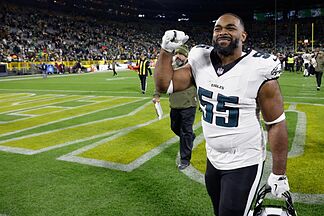 Defending Super Bowl champion Philadelphia Eagles continue to win but looking for improvements