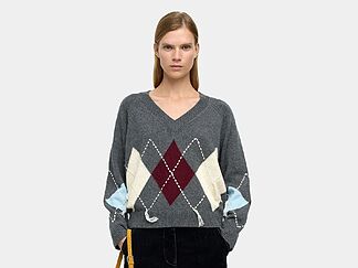 Goodbye summer, the latest trends have an autumnal feel: diamond patterns, studded bags, and knitted cardigans
