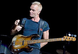 Sting treats himself to playing his greatest hits accompanied by just two musicians and a bare stage