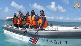 China maintains pressure on Taiwan with new military exercises involving live fire in the strait
