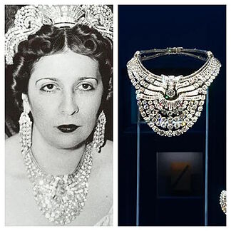 The most luxurious necklace in Egypt stolen: Queen Nazli's 673-diamond choker valued at nearly 5 million