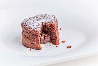 An Irresistible Chocolate Fondant with a Molten Centre