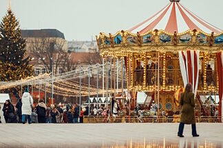 The most surprising Christmas market in Europe is in Lithuania