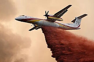 Everything you need to know about the retardant, the 'red water' that is increasingly used in more forest fires