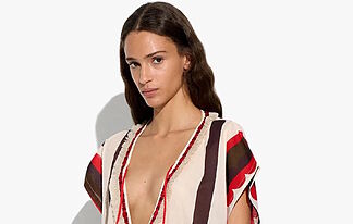 Say goodbye to solids: 6 printed kaftans from Parfois and El Corte Ingl�s that are perfect for the beach